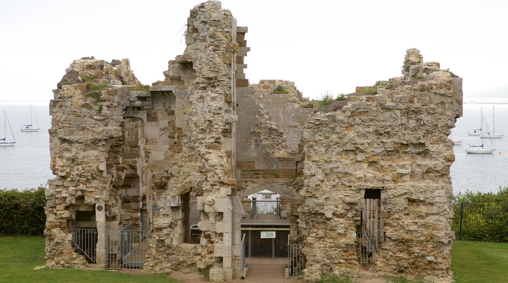 Sandsfoot Castle welches beinhaltet Ruine und historische Architektur