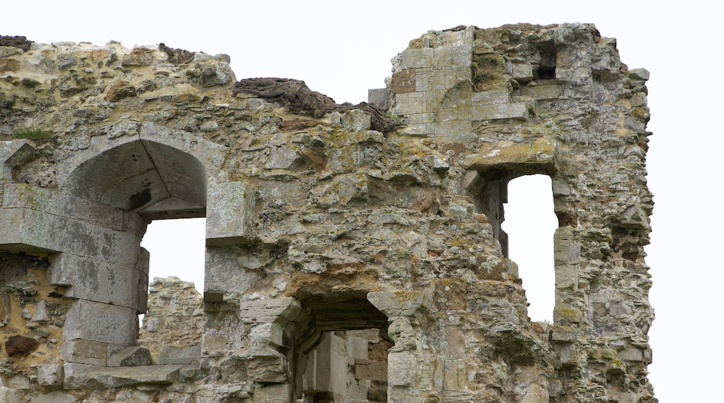 Sandsfoot Castle inclusief vervallen gebouwen en historische architectuur