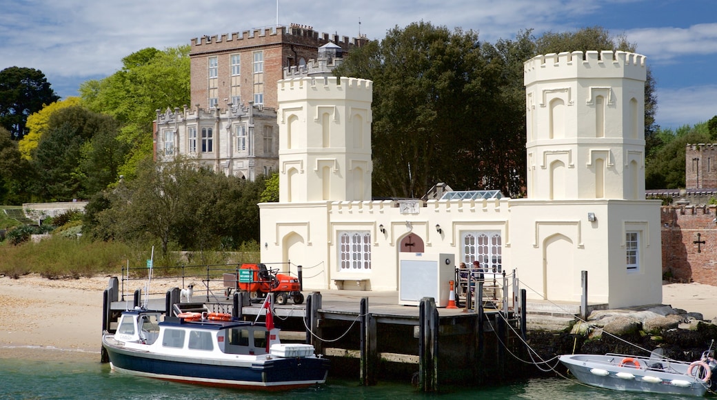 Brownsea Castle presenterar historisk arkitektur