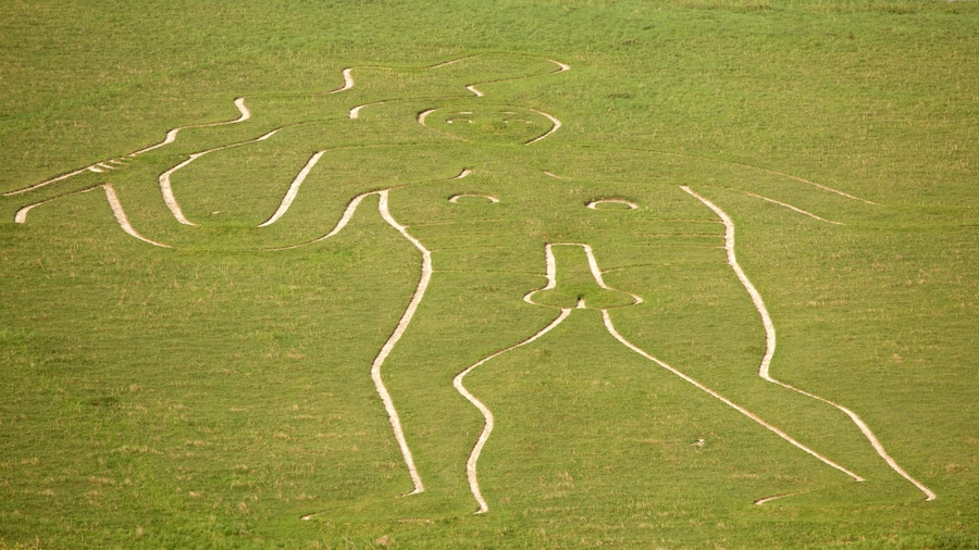 Cerne Abbas Giant which includes outdoor art