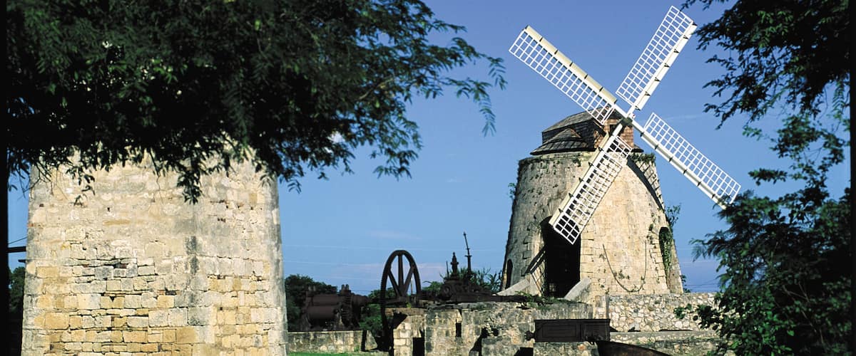 St. Croix Island showing a windmill