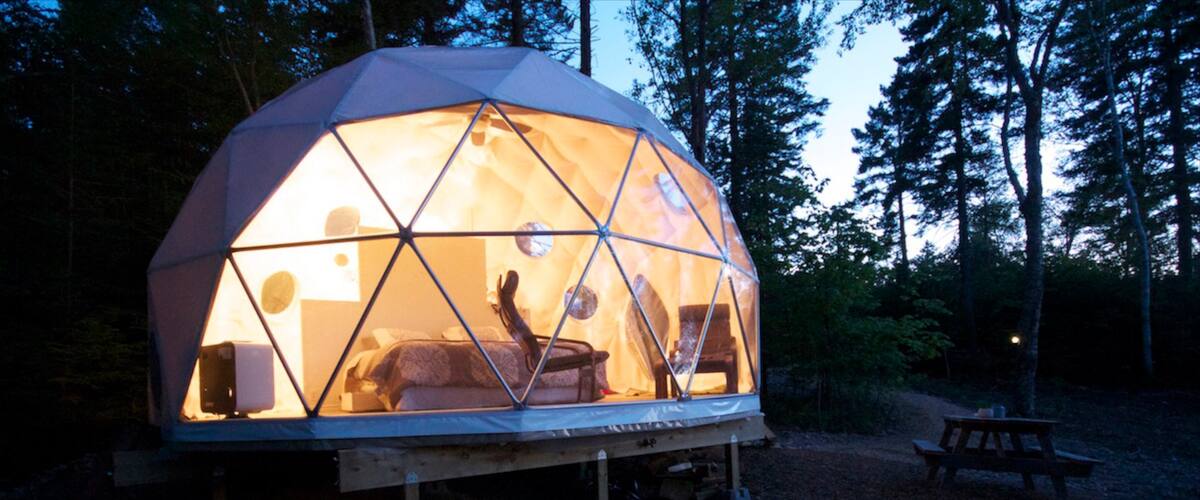 New Brunswick som omfatter et luksushotel eller -resort og fredfyldte omgivelser
