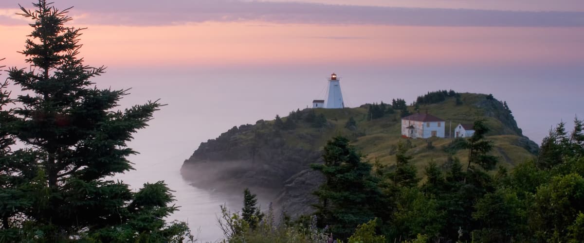 New Brunswick featuring a lighthouse