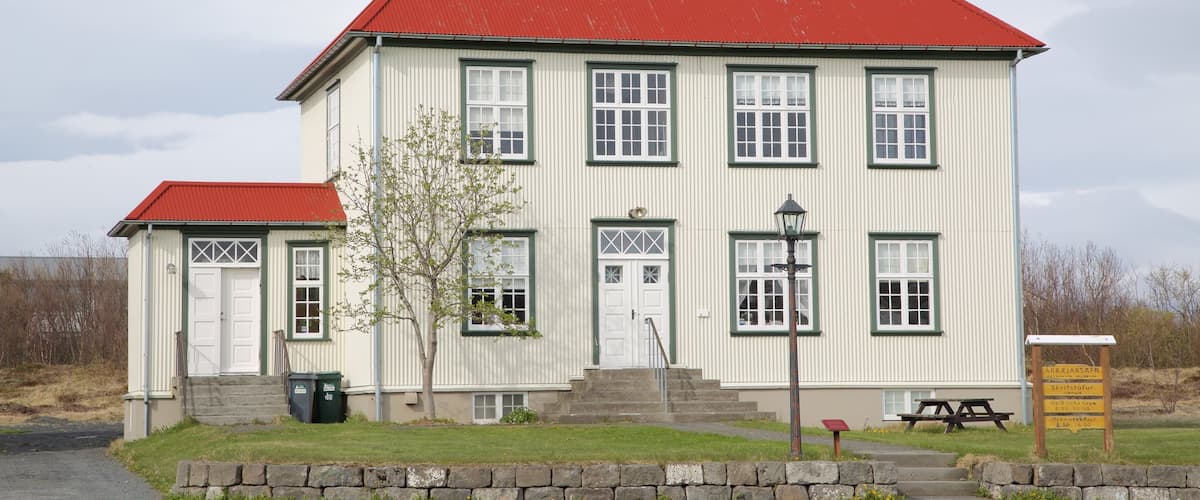 Arbaejarsafn which includes a house