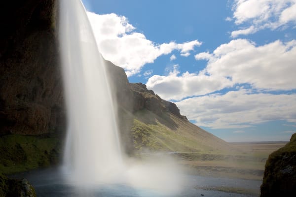 Seljalandsfoss welches beinhaltet Kaskade