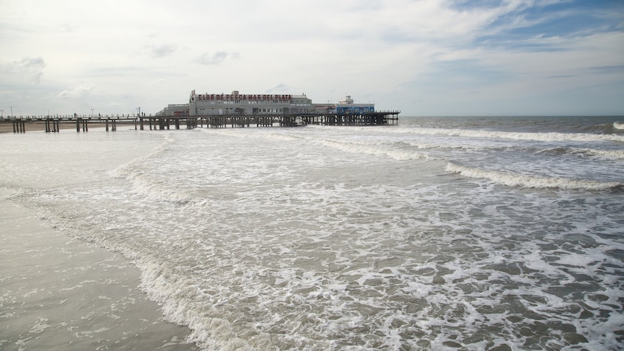 Bristol Beach showing general coastal views