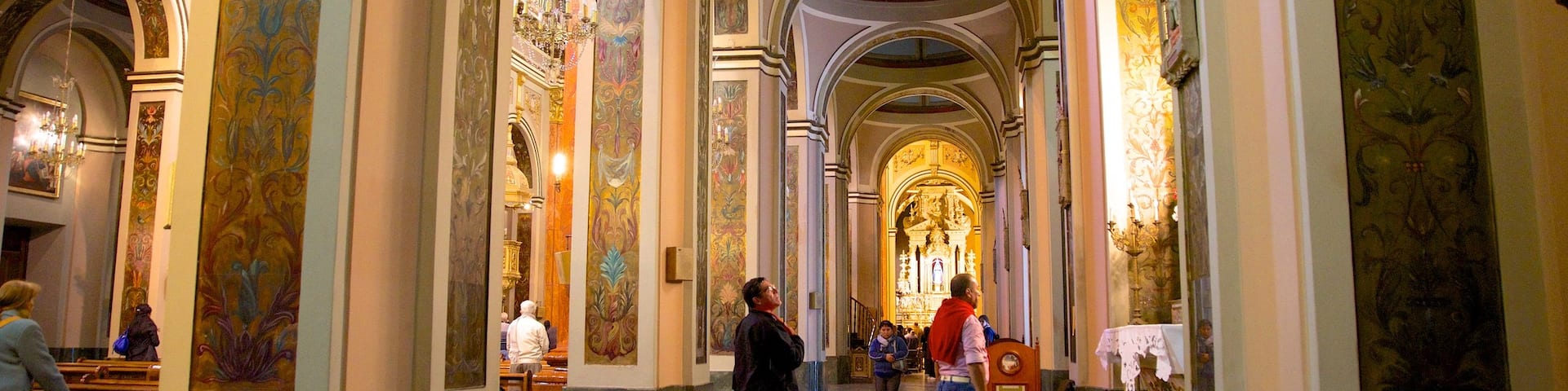 Salta Cathedral showing a church or cathedral, heritage architecture and religious elements