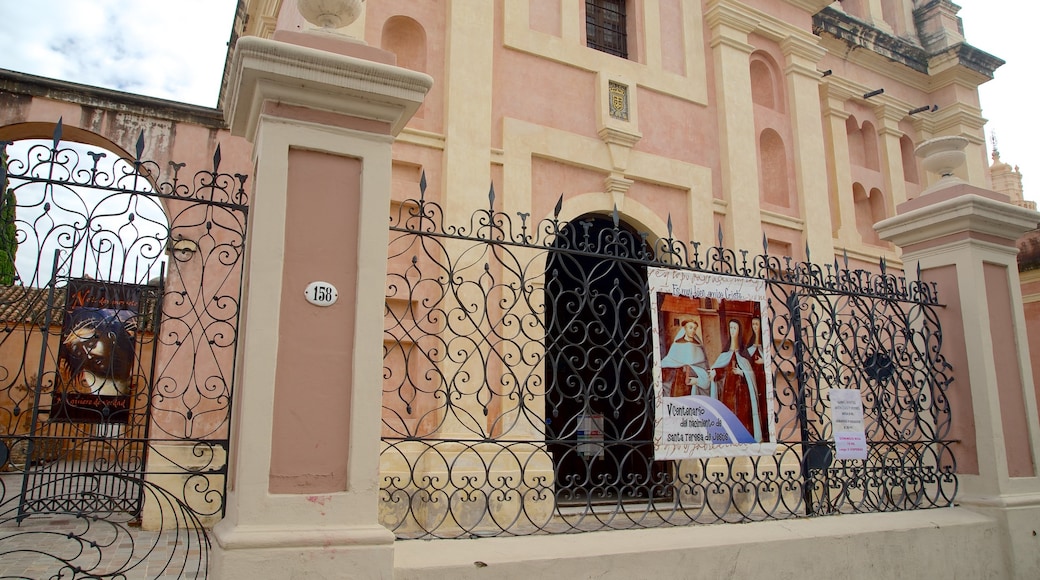 Carmelite Monastery showing signage