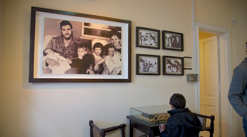 Museum of Che Guevara showing a house and interior views