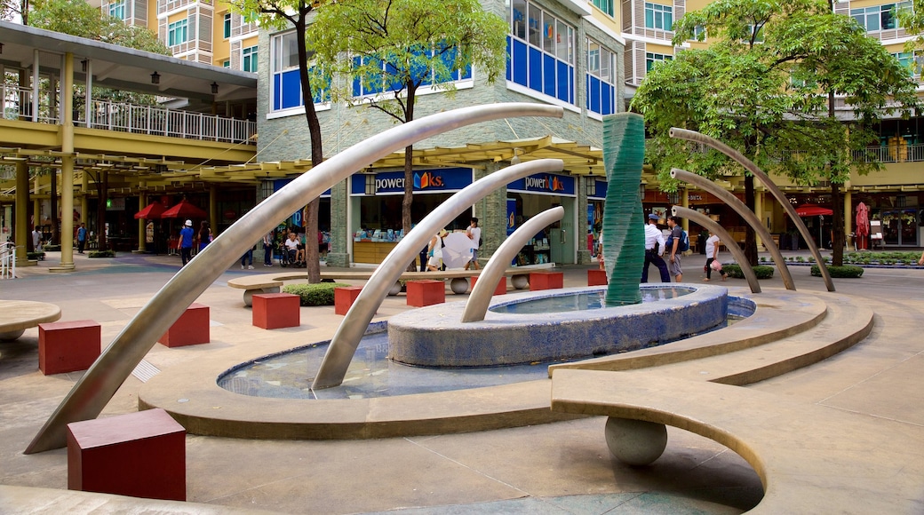 Bonifacio Globe City Fort showing outdoor art