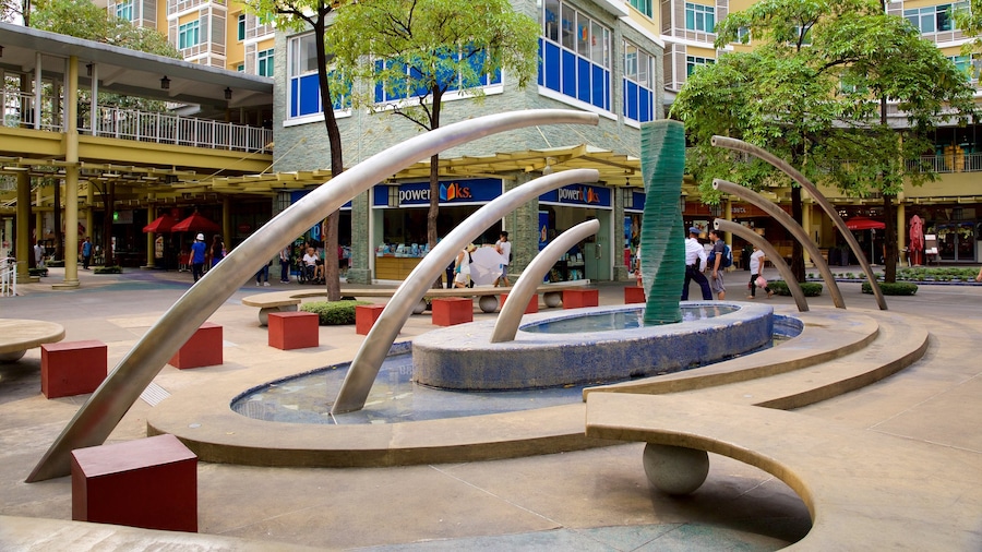 Bonifacio Globe City Fort featuring outdoor art