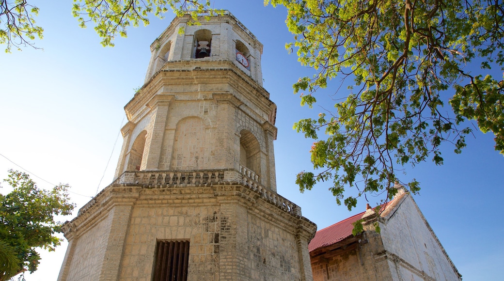 Iglesia de Dalaguete mostrando patrimonio de arquitectura