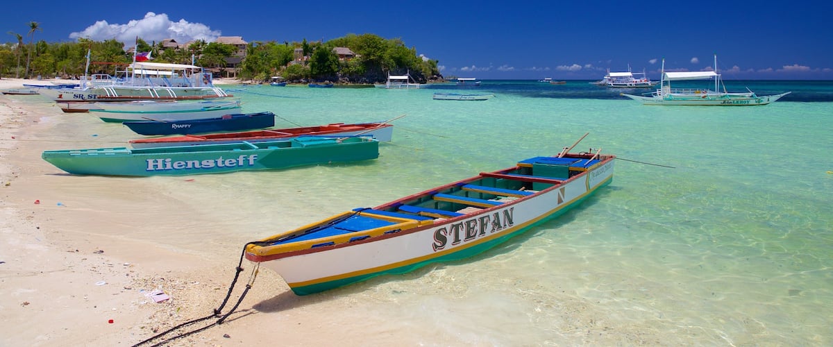 Cebu mettant en vedette vues littorales et plage