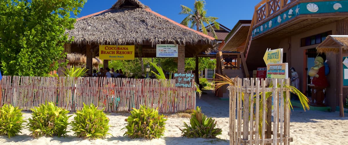 Bounty Beach featuring a beach