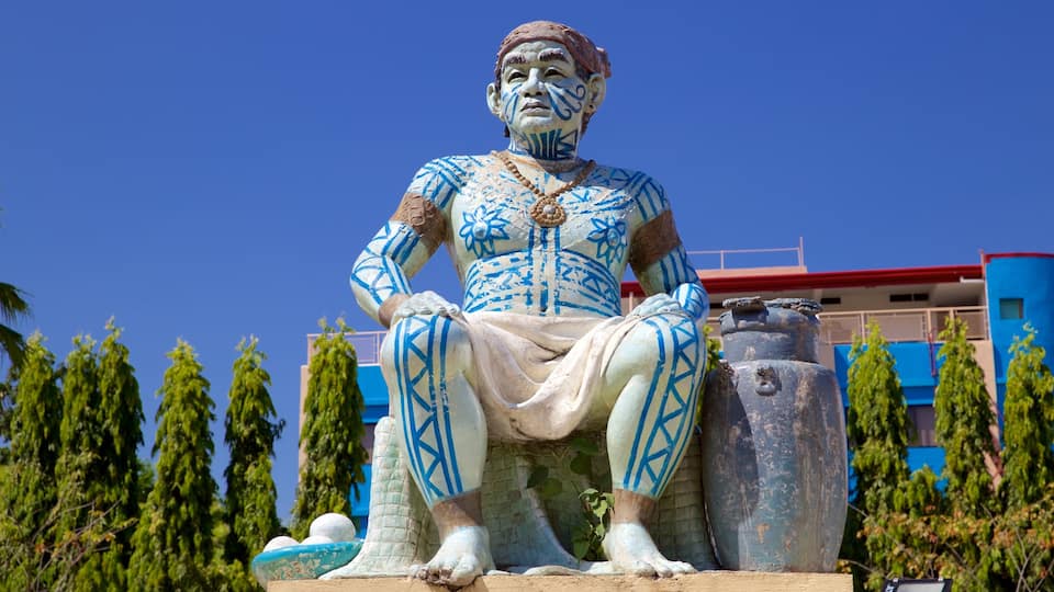 Cebu City ofreciendo una estatua o escultura