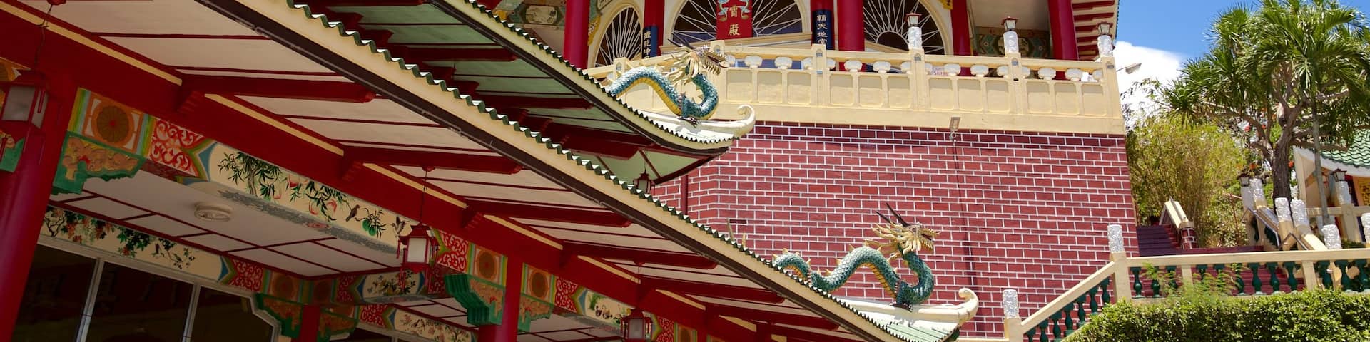 Temple de Philippines Taoist mettant en vedette temple ou lieu de culte et éléments religieux