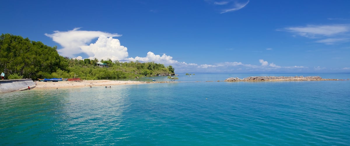 Sogod which includes general coastal views