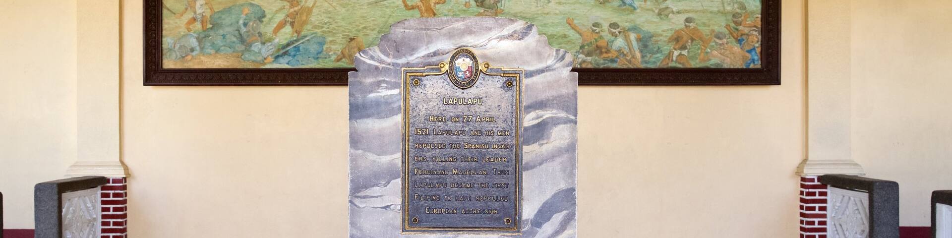 Magellan Shrine showing a monument