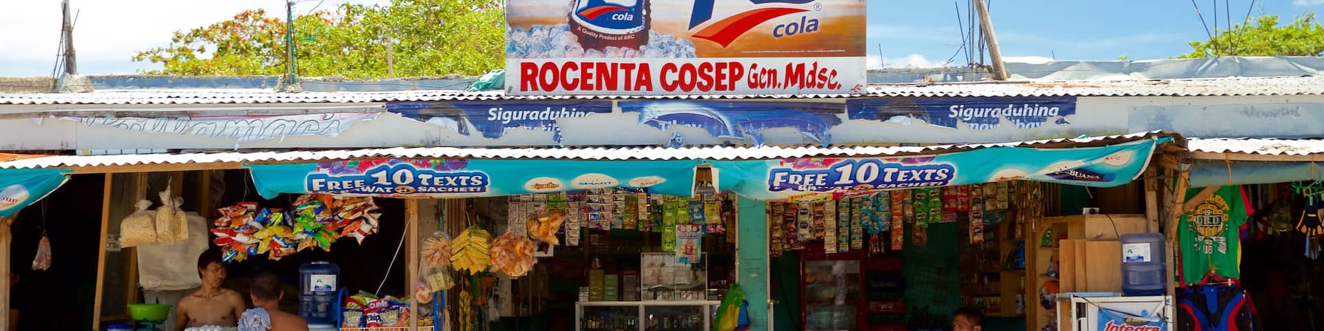 Sogod Public Market showing signage