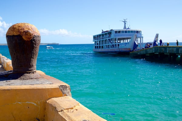 Santa Fe Ferry Terminal featuring general coastal views