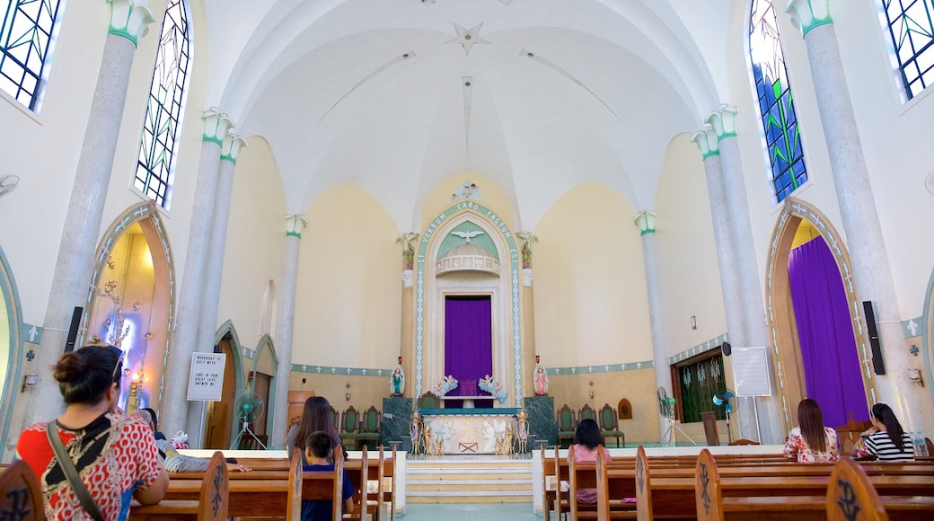 Carmelite Monastery showing interior views and religious elements