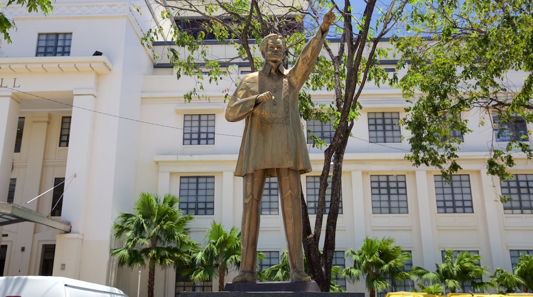 Cebu City showing a monument