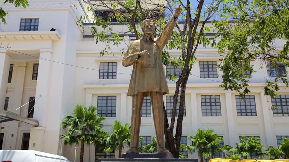Cebu City que incluye un monumento