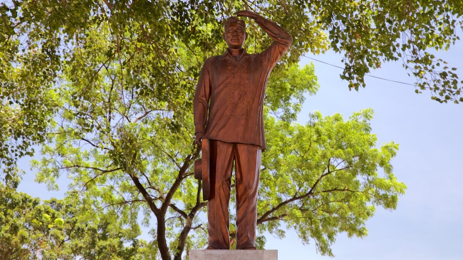 Isola di Cebu che include statua o scultura