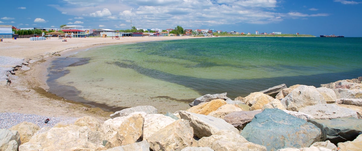 Costinesti Beach featuring general coastal views and a beach