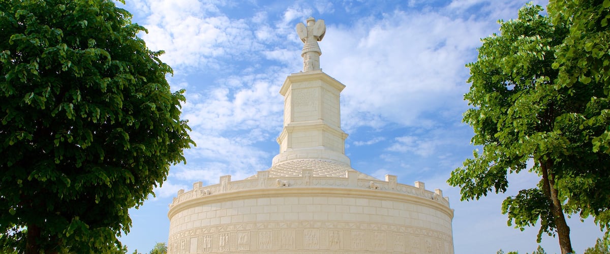 Tropaeum Traiani showing heritage architecture