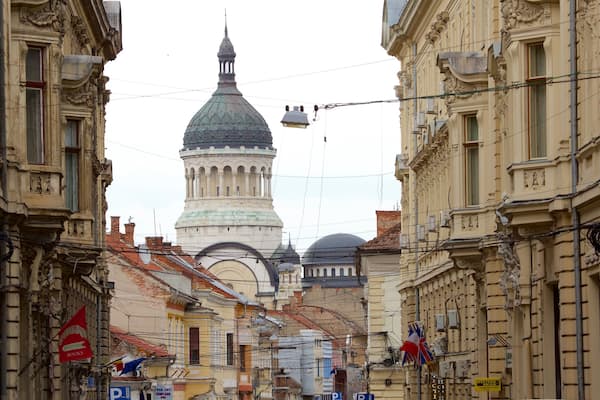 Cluj-Napoca mit einem historische Architektur