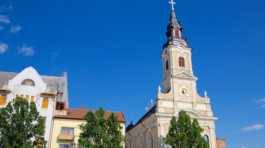 Moon Church featuring a church or cathedral, religious elements and heritage architecture