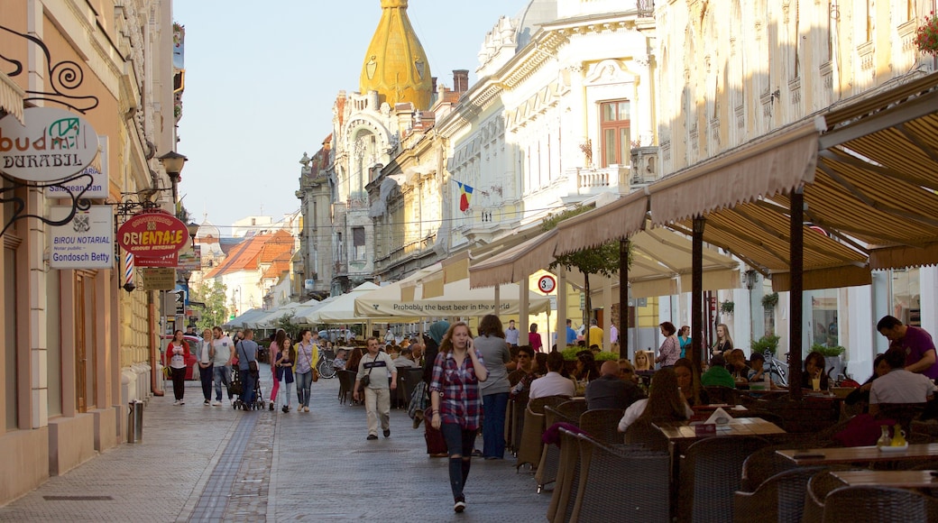 Oradea en ook een grote groep mensen