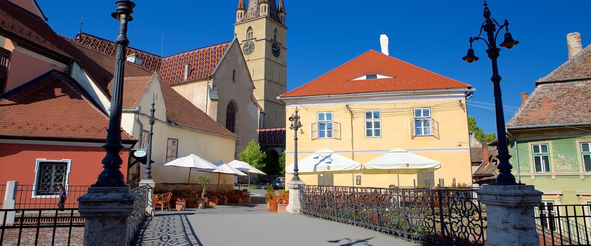 Sibiu featuring heritage architecture