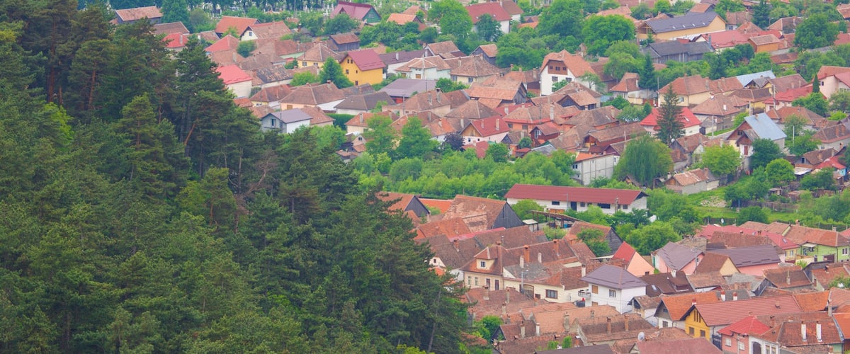 Rasnov qui includes maison et patrimoine architectural