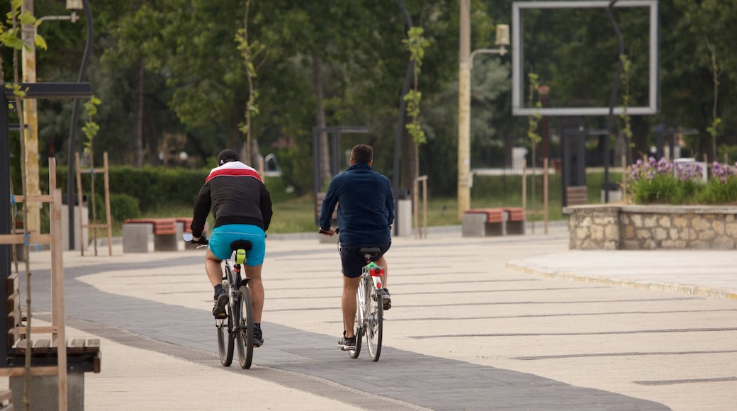 Praia Mamaia que inclui ciclismo