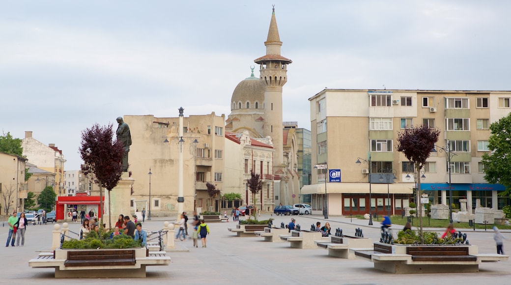 Ovid Square featuring a square or plaza