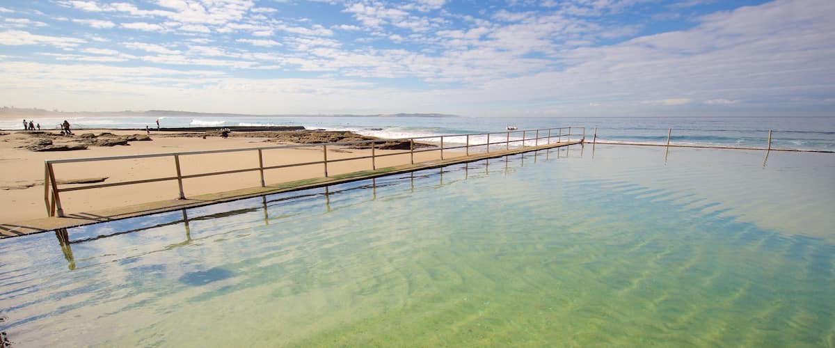 Cronulla Beach featuring a pool