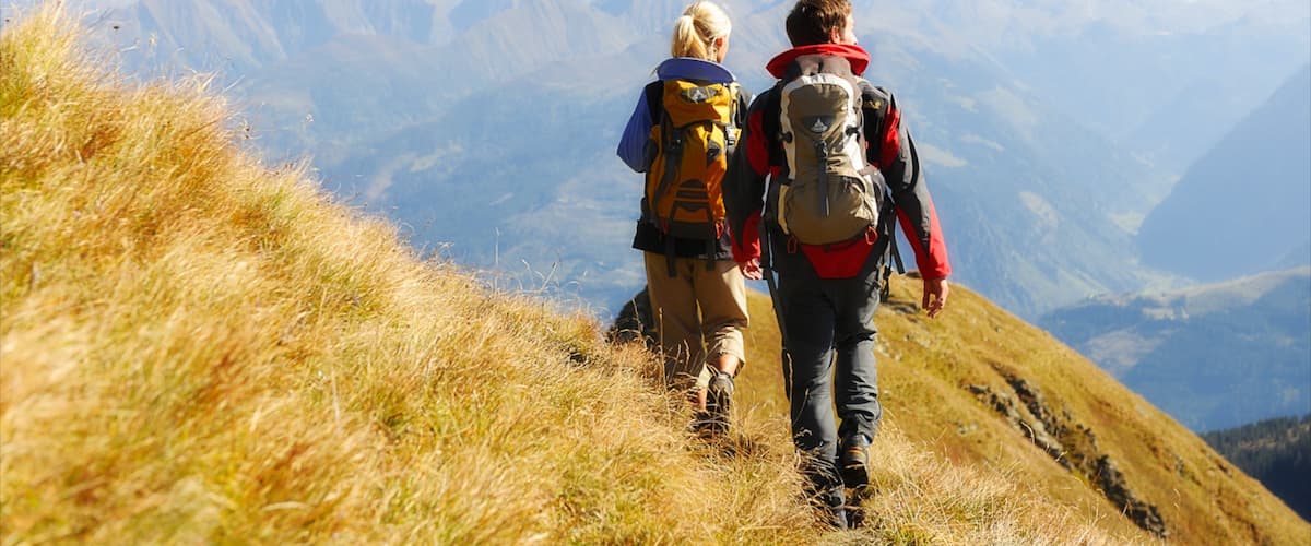 Saalbach-Hinterglemm which includes hiking or walking