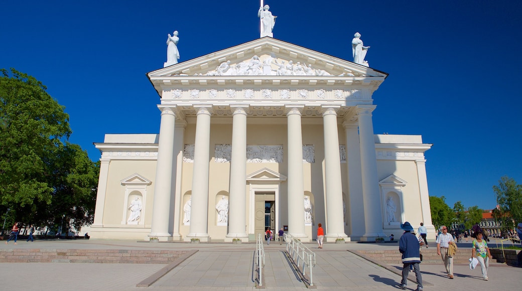 Vilnius toont een overheidsgebouw