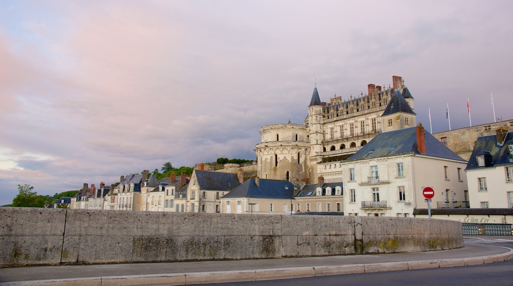 Amboise which includes a city and heritage architecture