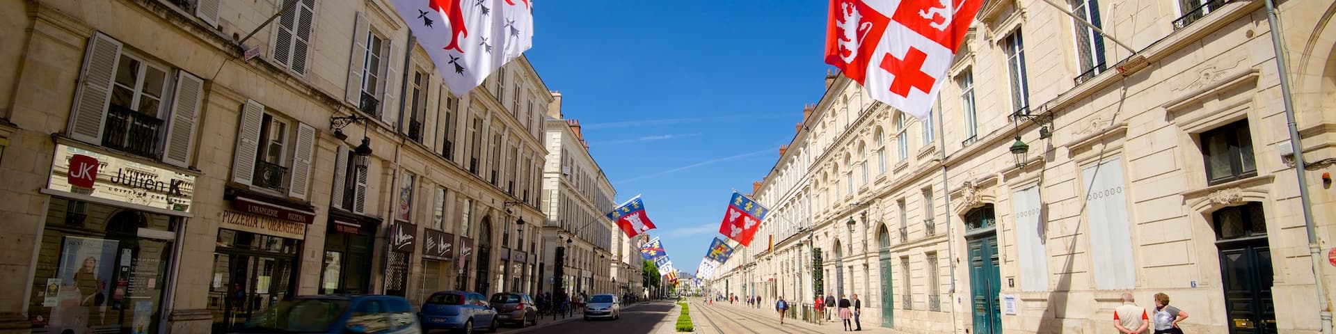 Orleans montrant scĂšnes de rue et ville