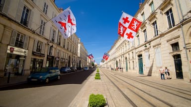 Orleans mit einem Stadt und Straßenszenen