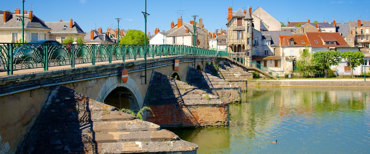 Vierzon showing a bridge
