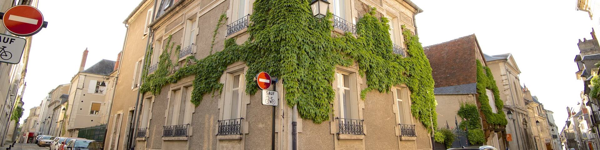 Bourges mettant en vedette patrimoine historique