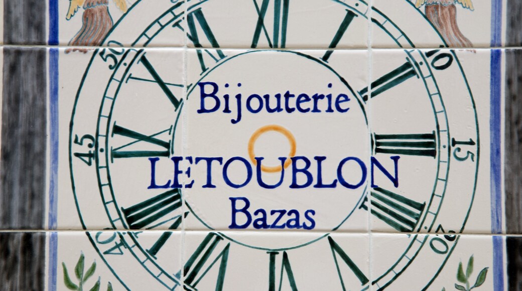 Bazas que incluye señalización