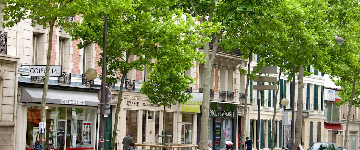 Montparnasse which includes a city