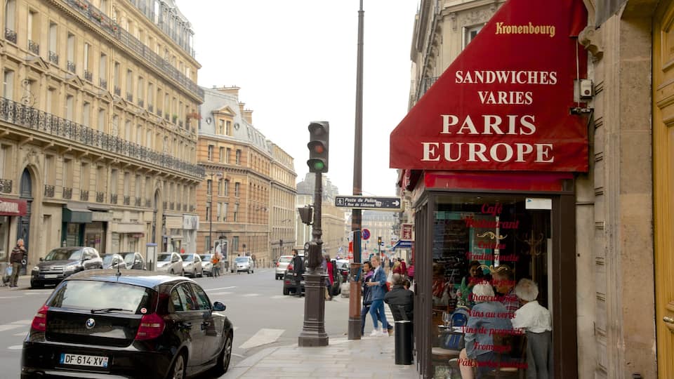 8. Arrondissement das einen Straßenszenen, Stadt und Café-Lifestyle