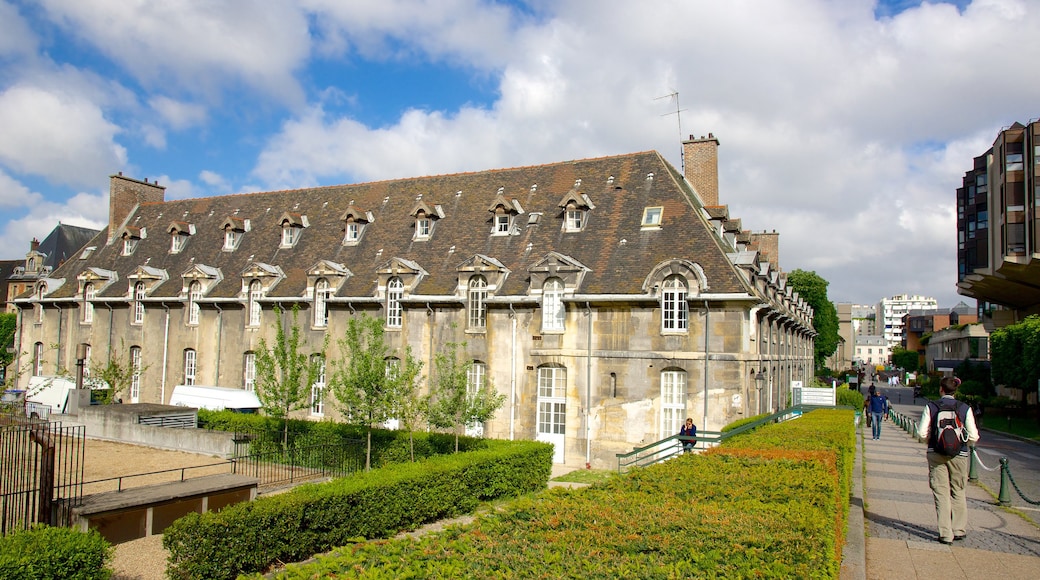 10e arrondissement toont historisch erfgoed en een park