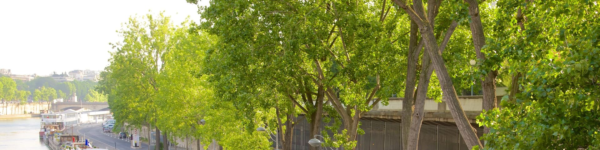 15th Arrondissement showing a bay or harbour and a park